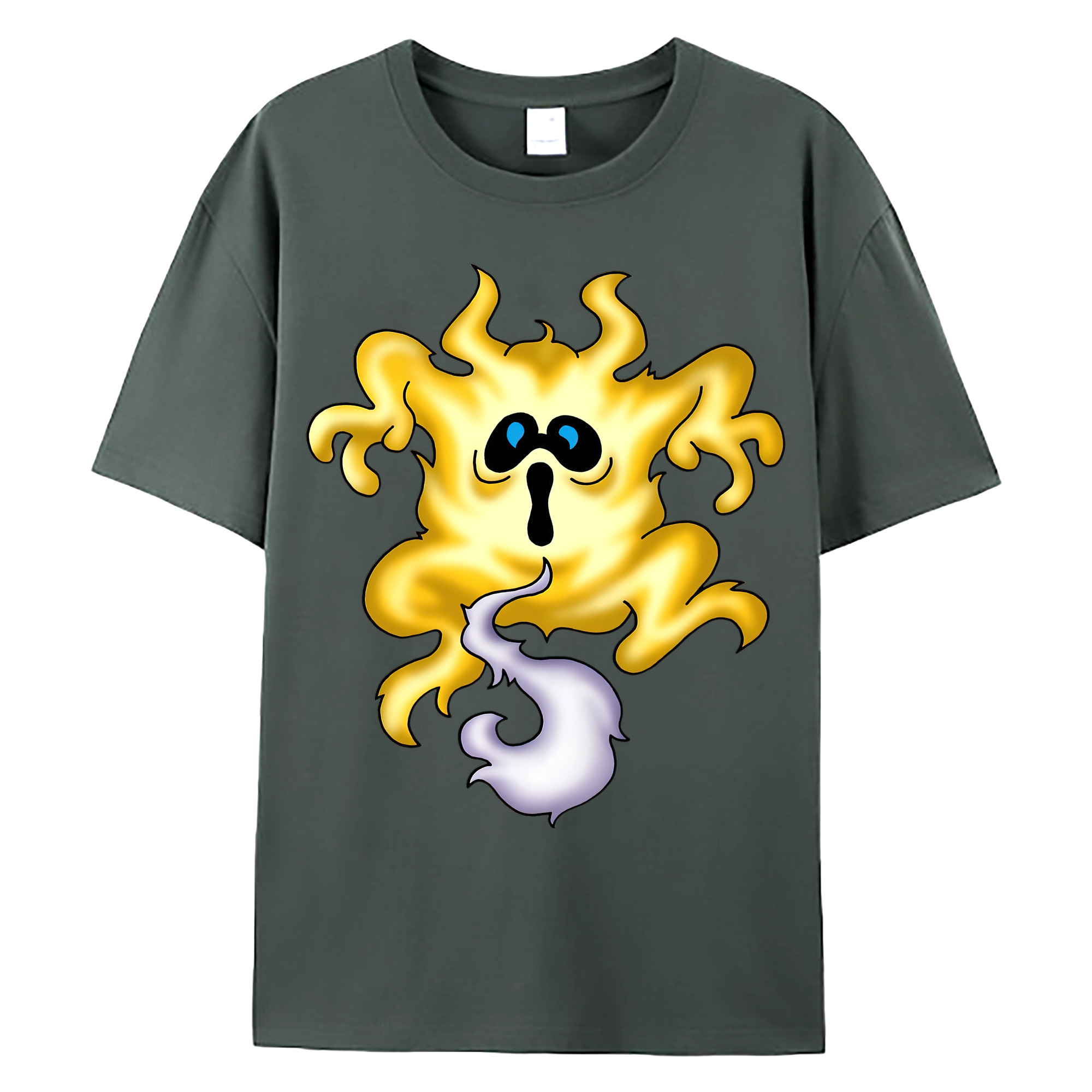 （画像用） ドラゴンクエスト Doragon Kuesuto Dragon Quest 綿100％ メンズ半袖Tシャツ｜肌触りやわらか＆通気性